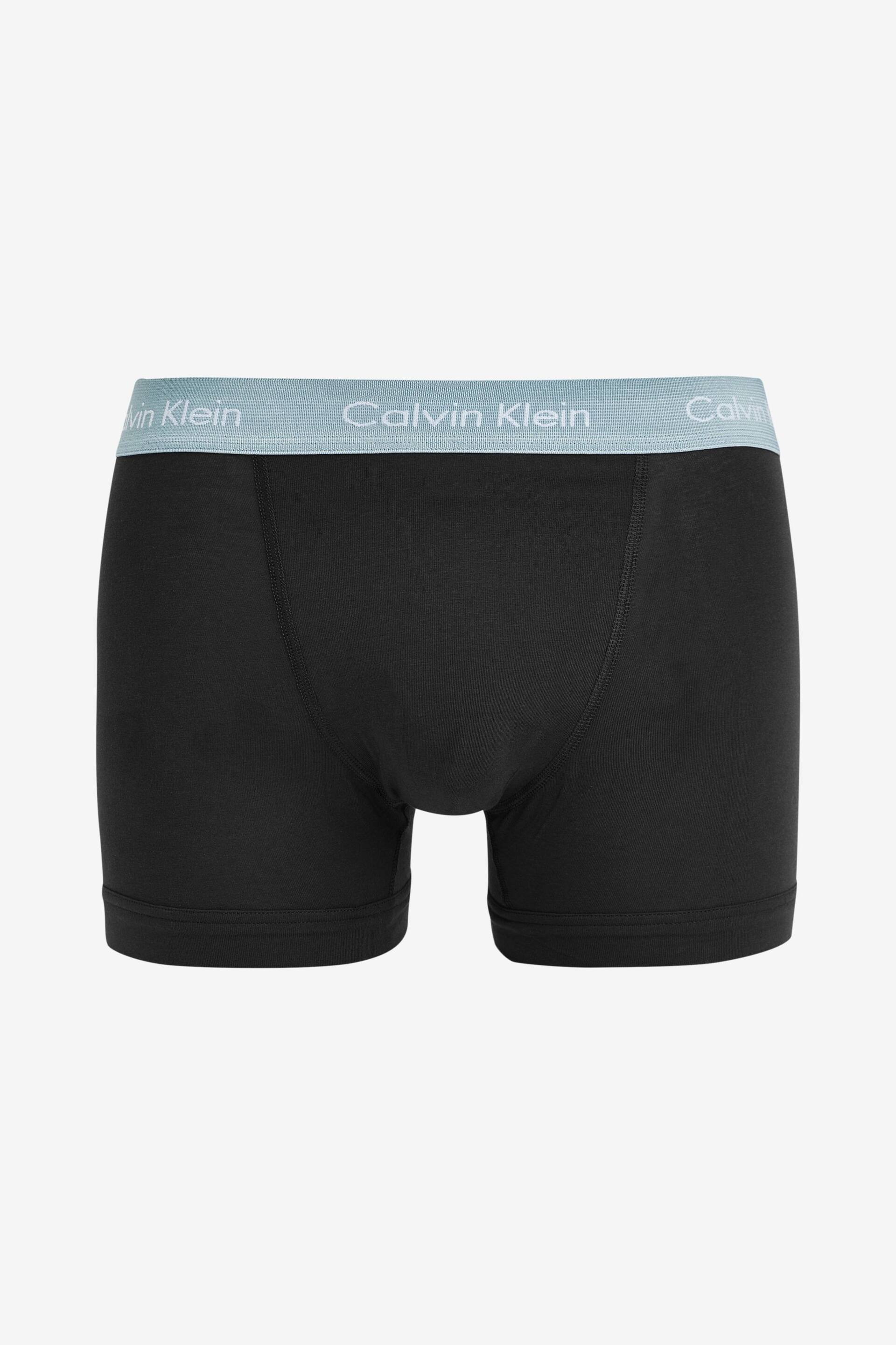 Calvin Klein Black Trunks 5 Pack - Image 3 of 4