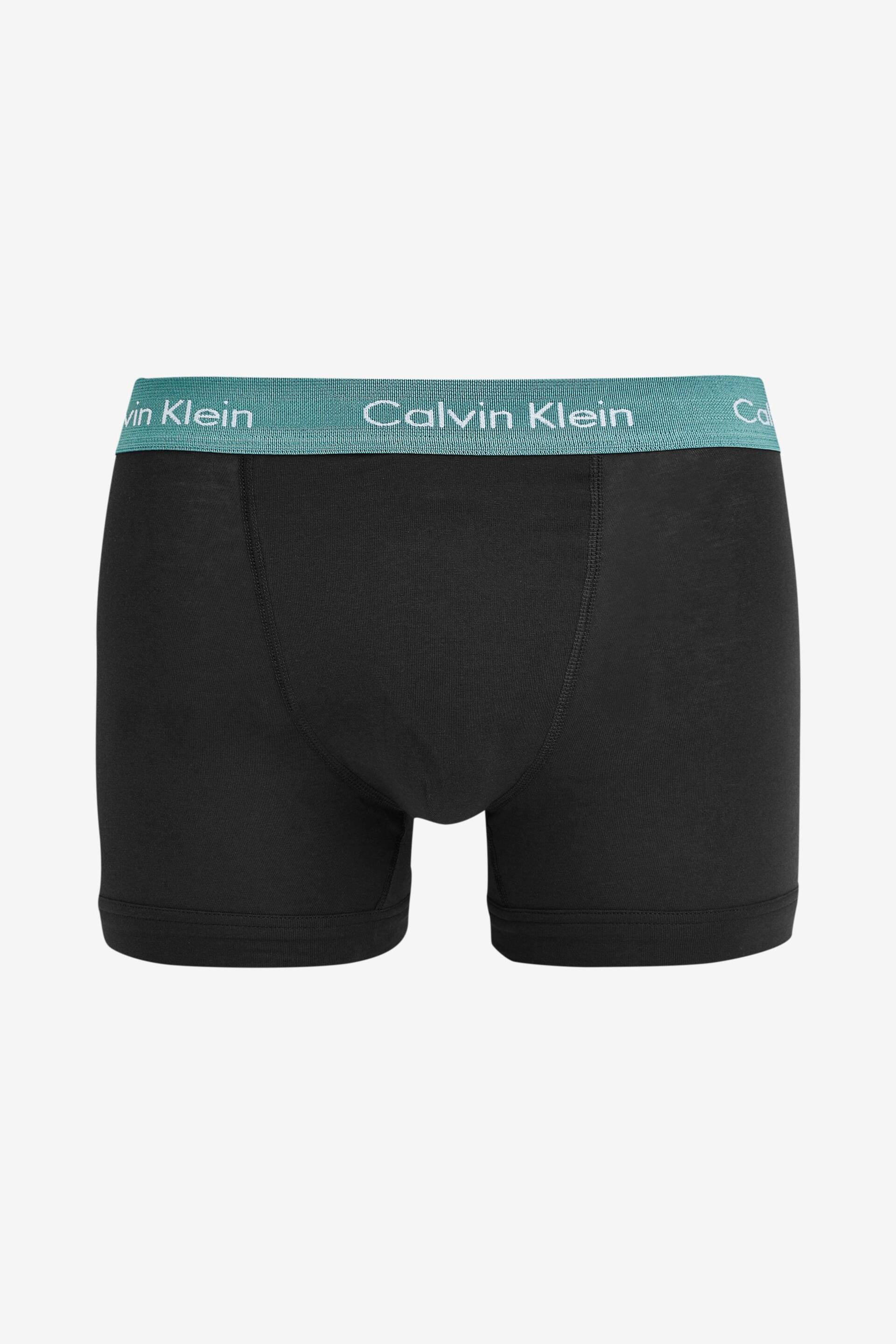 Calvin Klein Black Trunks 5 Pack - Image 4 of 4