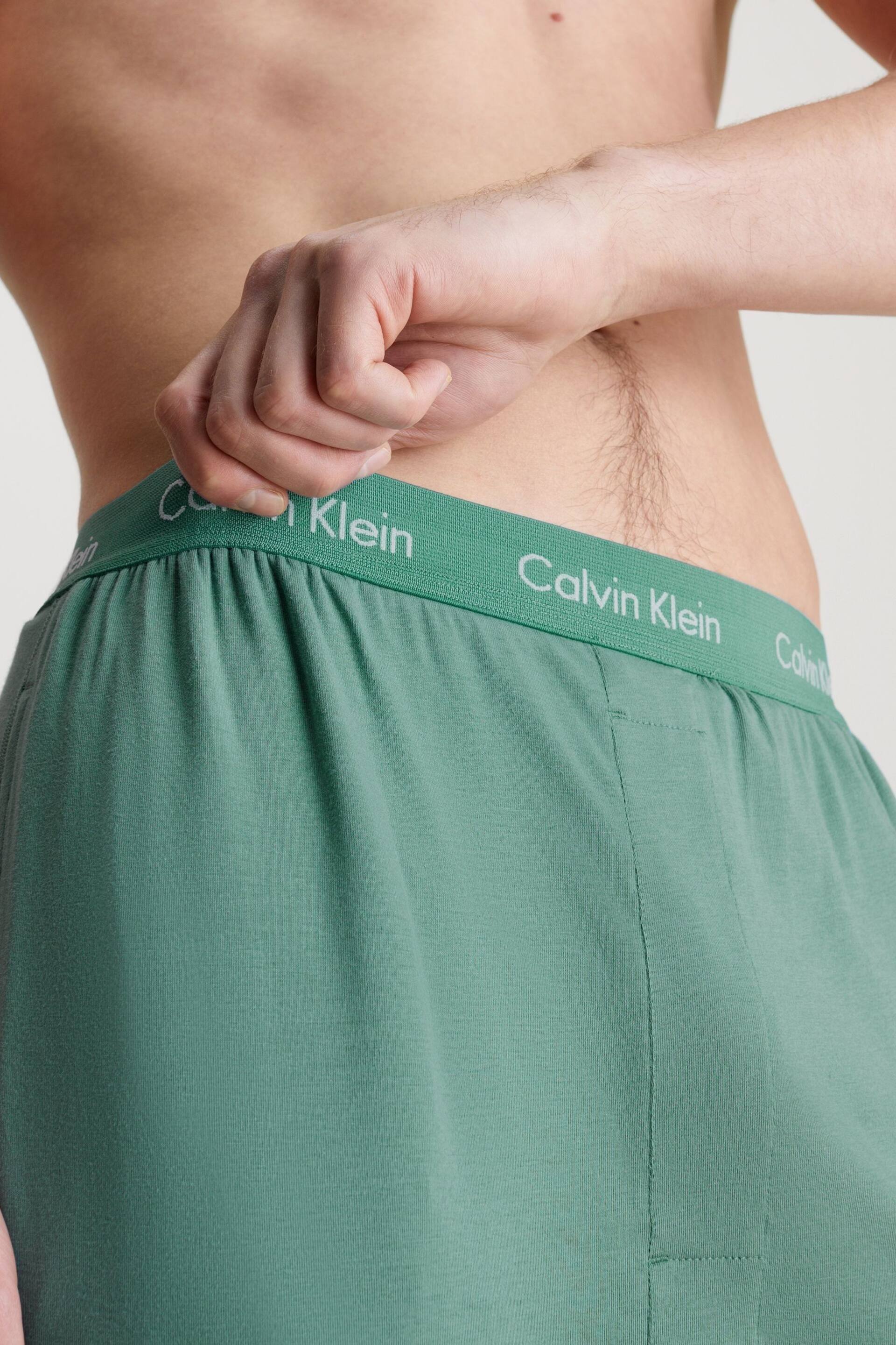 Calvin Klein Green Detailed Waistband Joggers - Image 3 of 4