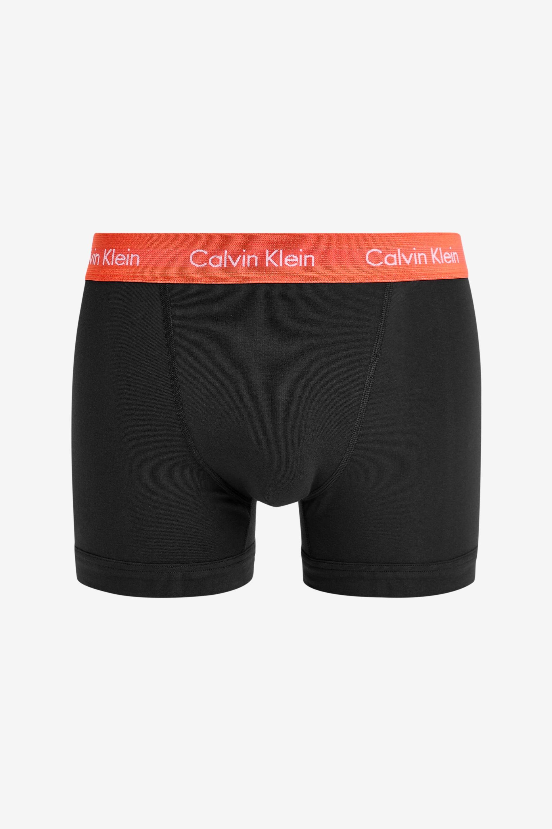 Calvin Klein Dark Black Trunks 5 Pack - Image 6 of 6