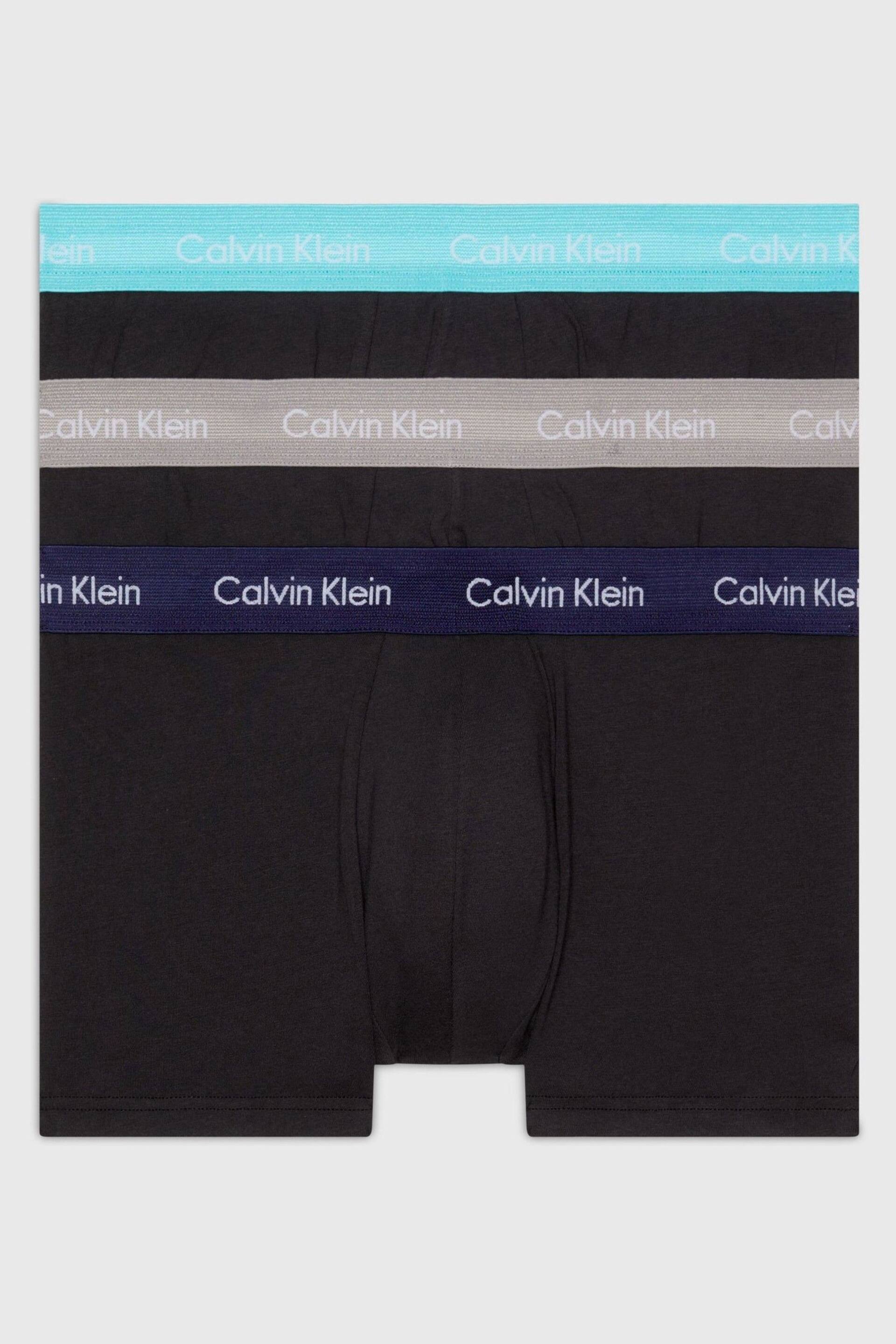 Calvin Klein Black Low Rise Boxers 3 Pack - Image 2 of 2