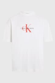 Calvin Klein White Logo T-Shirt - Image 1 of 3