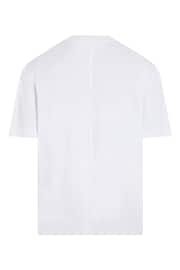 Calvin Klein White Logo T-Shirt - Image 2 of 3