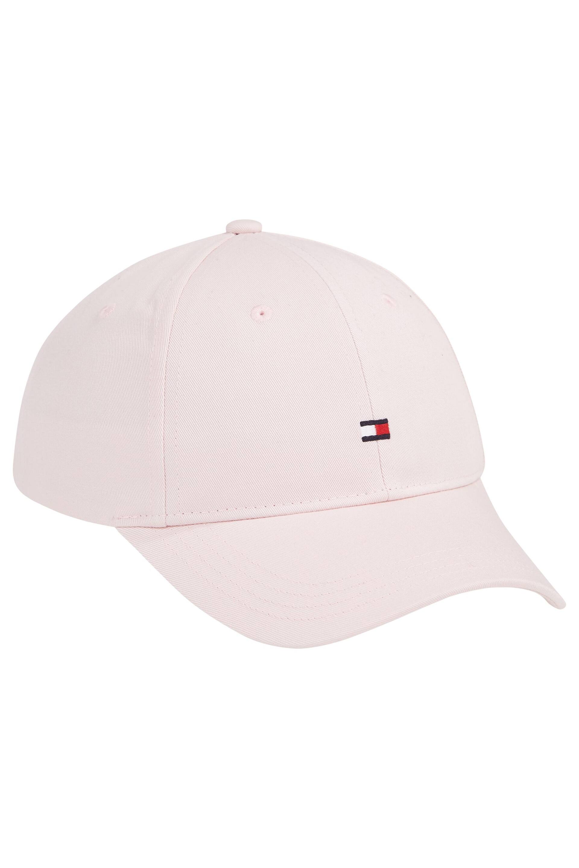 Tommy Hilfiger Pink Small Flag Cap - Image 2 of 4