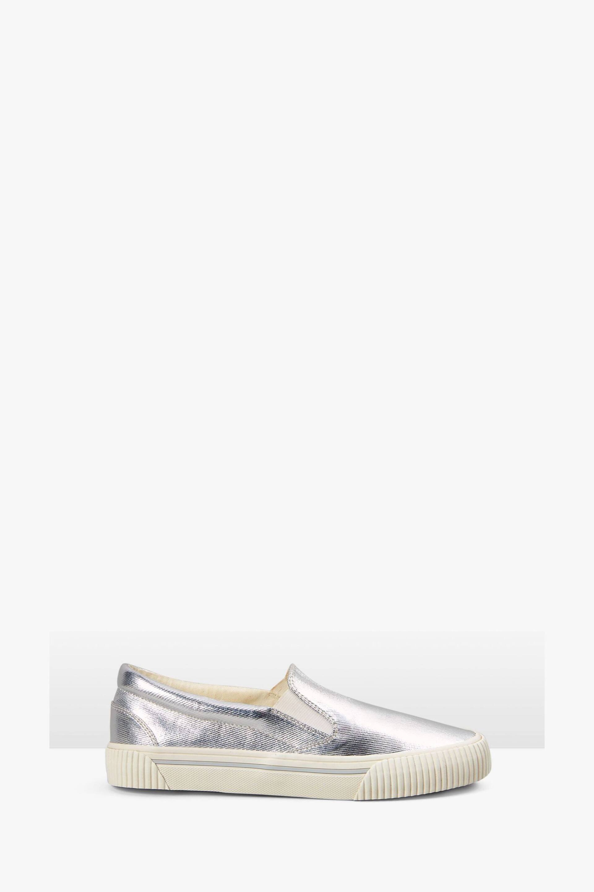 Hush Silver Gili Slip-On Trainers - Image 1 of 5