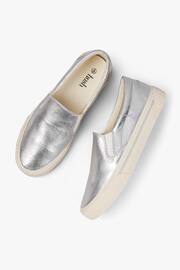 Hush Silver Gili Slip-On Trainers - Image 5 of 5