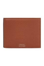 Tommy Hilfiger Premium Leather Mini Card Brown Wallet - Image 1 of 2