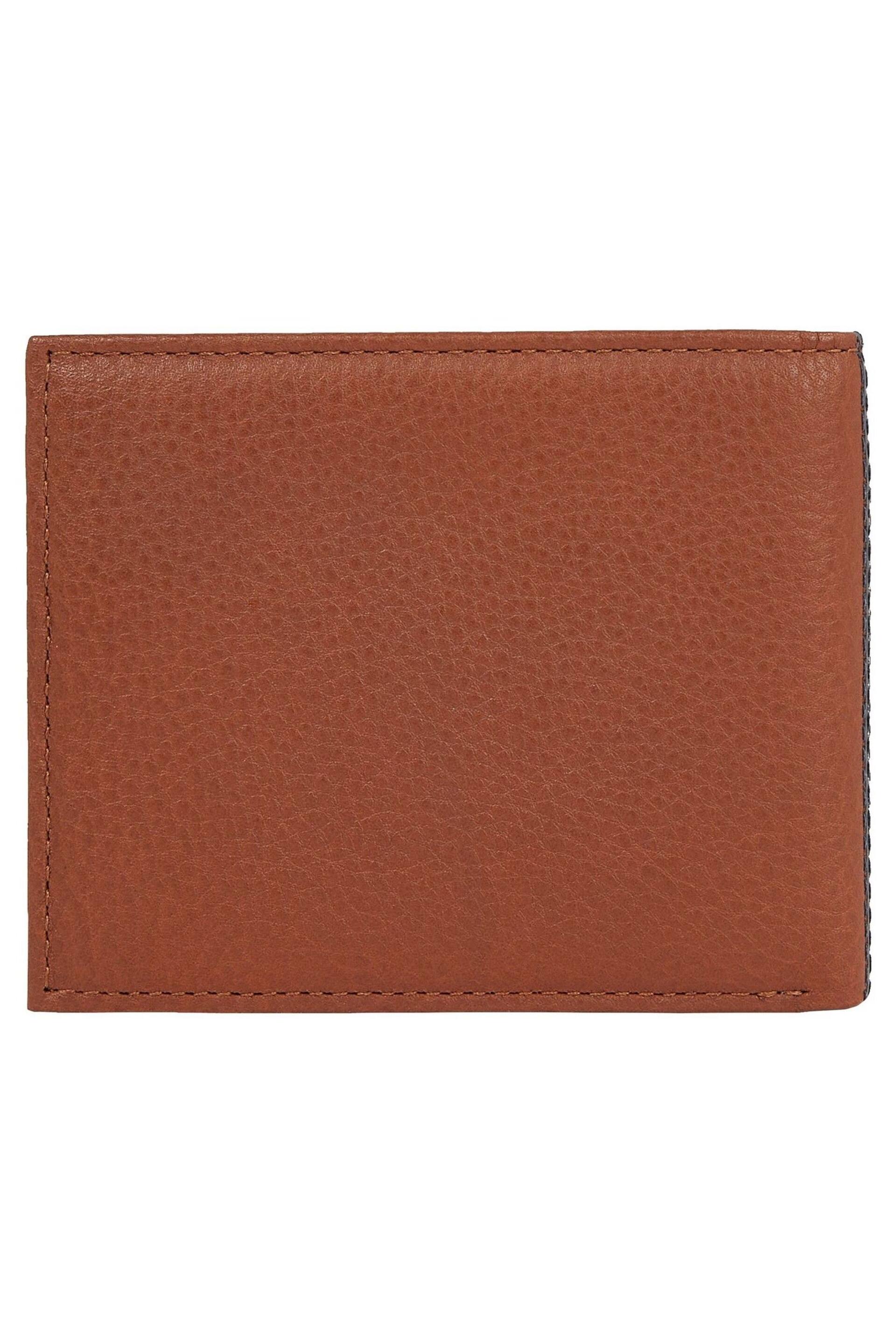 Tommy Hilfiger Premium Leather Mini Card Brown Wallet - Image 2 of 2