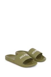 Tommy Hilfiger Hilfiger Leather Beach Sandals - Image 3 of 4