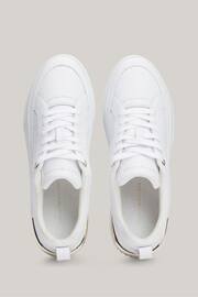 Tommy Hilfiger Lux Court White Sneakers - Image 3 of 5