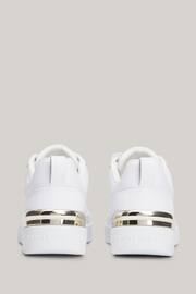 Tommy Hilfiger Lux Court White Sneakers - Image 4 of 5