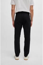 BOSS Black Tapered-Fit Chinos In Stretch-Cotton Satin - Image 2 of 9