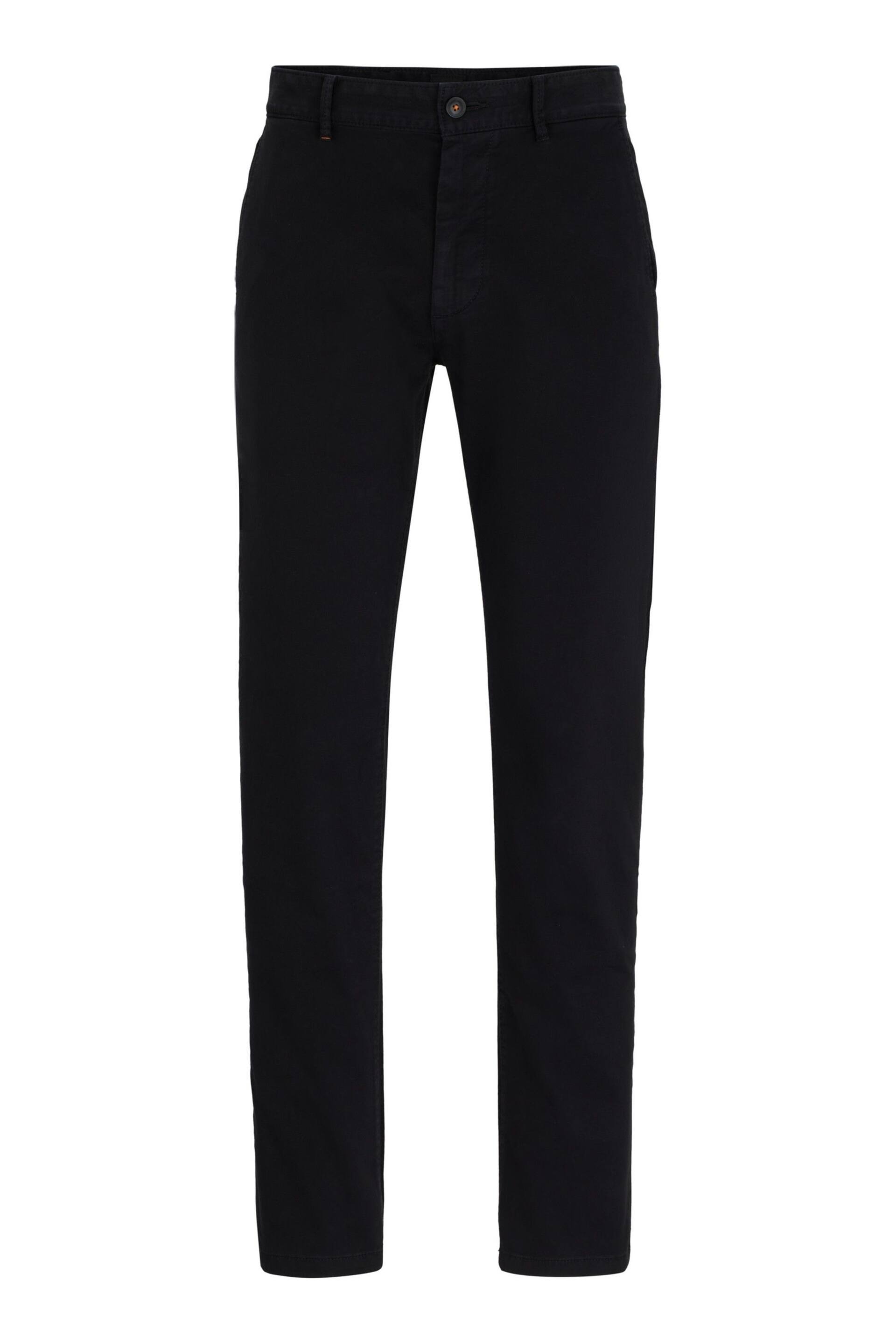 BOSS Black Slim Fit Stretch Cotton Trousers - Image 5 of 5