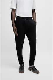 BOSS Black Logo Patch Cotton Terry Joggers - Image 1 of 6