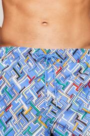 Tommy Hilfiger Mongram Logo Print Swim Shorts - Image 2 of 6