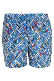 Tommy Hilfiger Mongram Logo Print Swim Shorts - Image 4 of 6