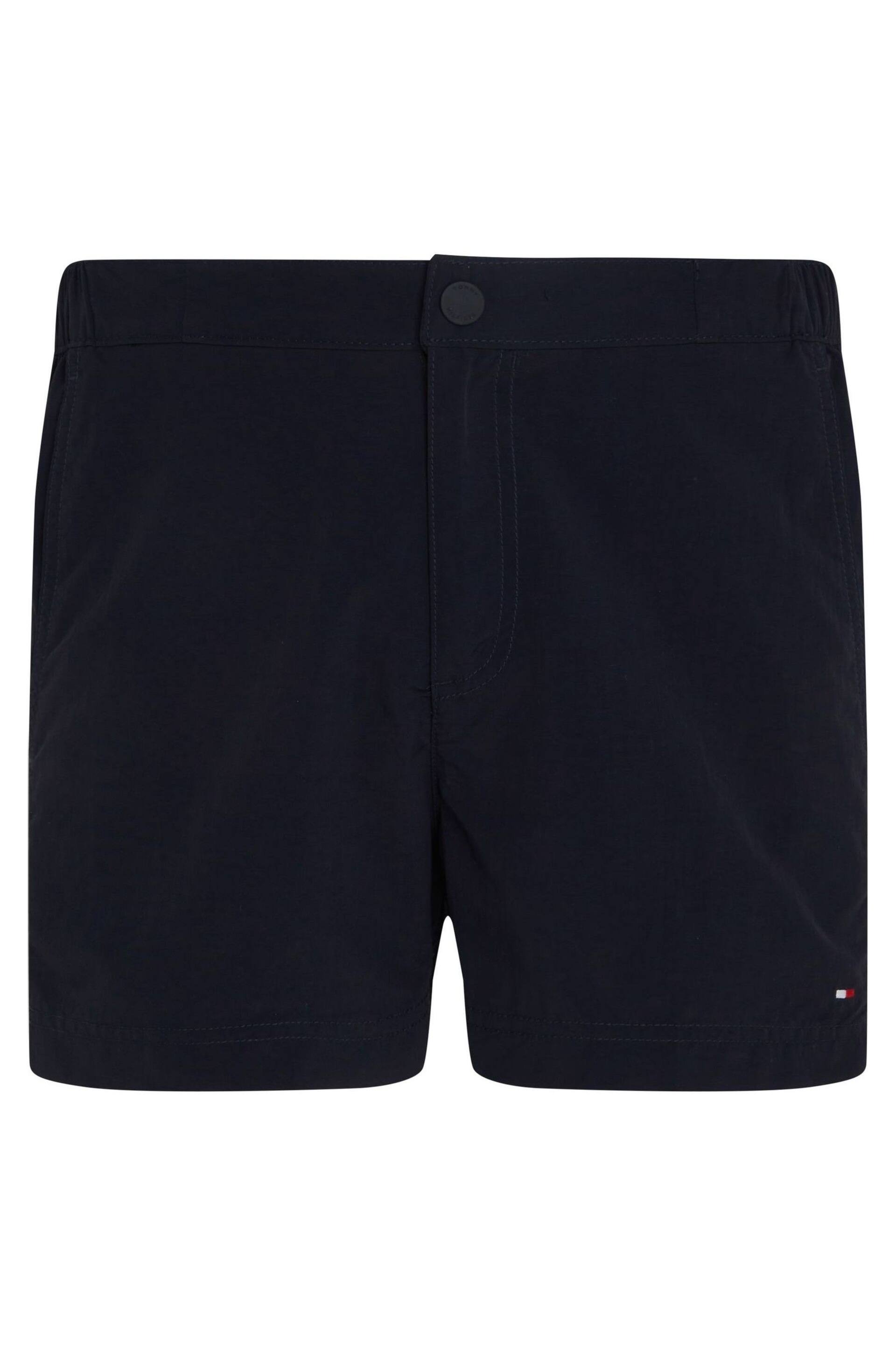 Tommy Hilfiger Black Chinos Swim Shorts - Image 4 of 6