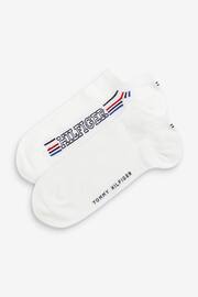 Tommy Hilfiger Men Trainer Liner White Socks - Image 1 of 3