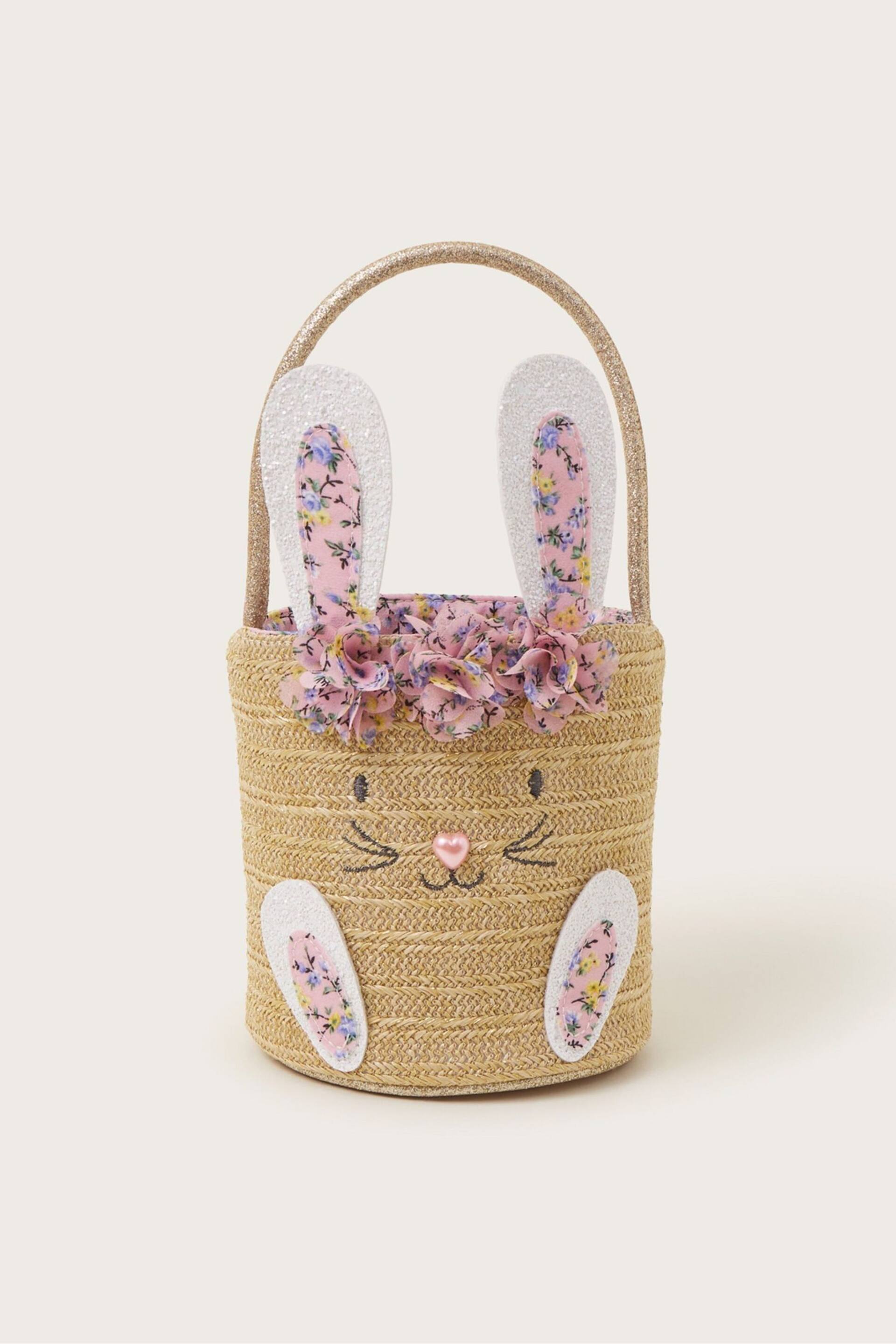 Monsoon Natural Easter Bunny Basket - Image 1 of 3