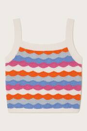 Monsoon Blue Stripe Knit Top - Image 1 of 3