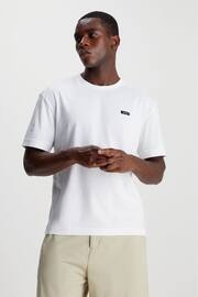 Calvin Klein White Logo T-Shirt - Image 1 of 4