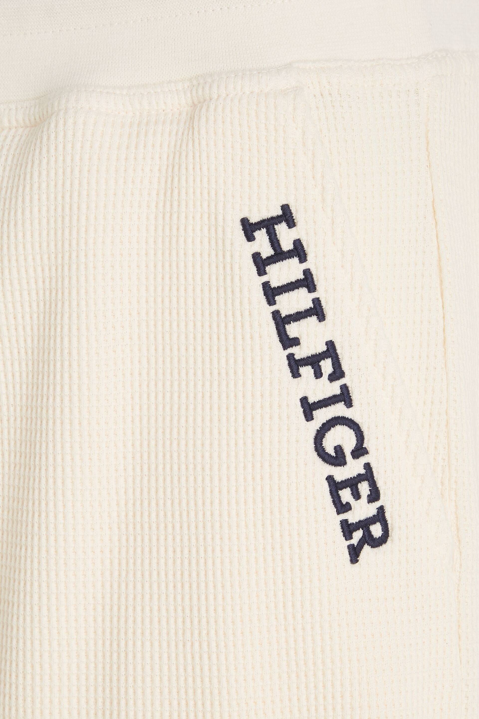 Tommy Hilfiger Cream Lounge Mesh Shorts - Image 6 of 6