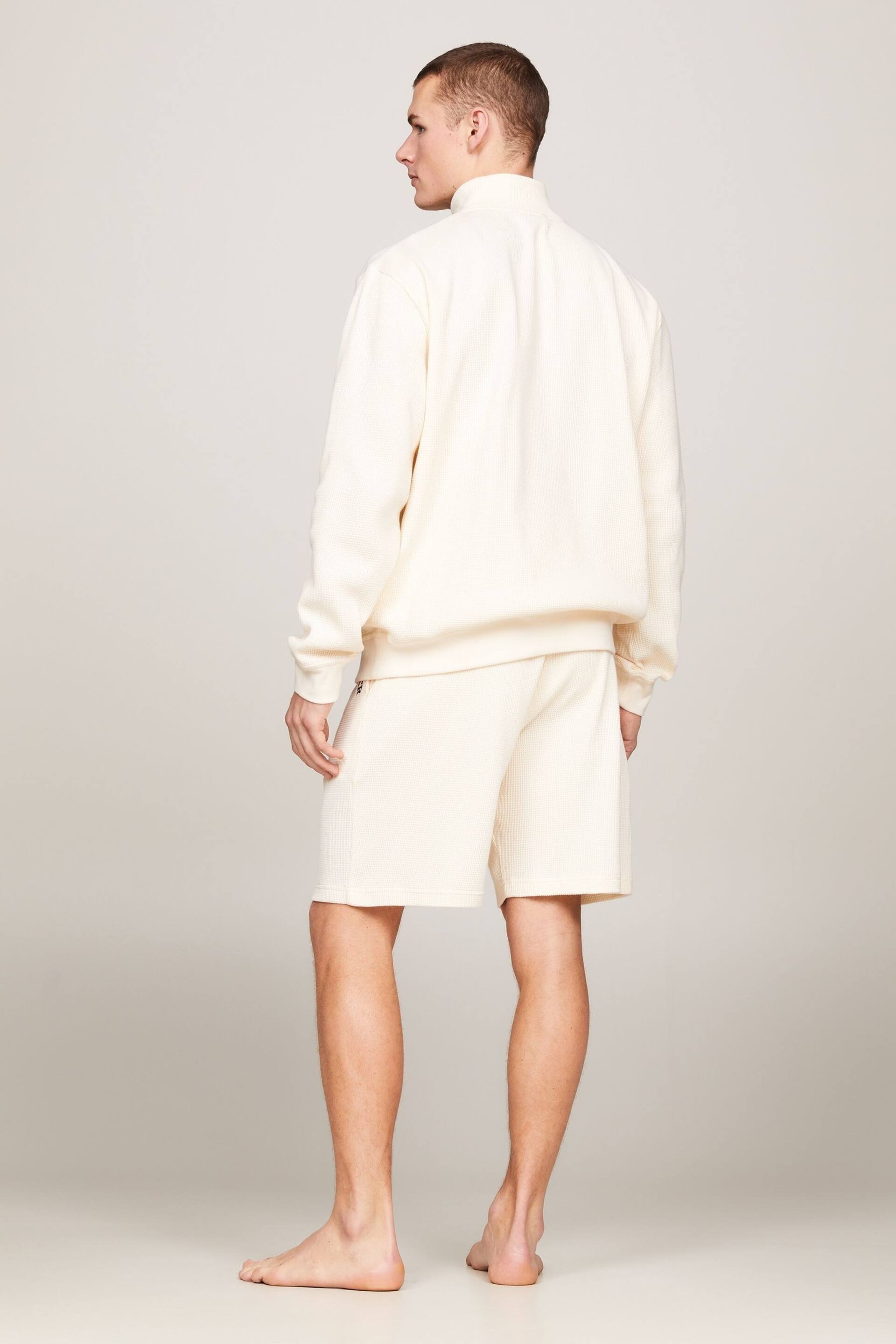 Tommy Hilfiger Cream Half Zip Sweater - Image 2 of 6