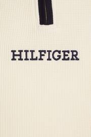 Tommy Hilfiger Cream Half Zip Sweater - Image 6 of 6