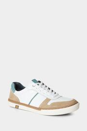 Joe Browns White Classic Leather Trainers - Image 3 of 5