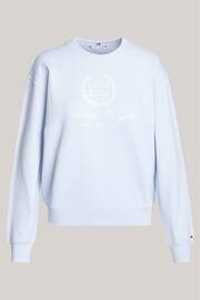 Tommy Hilfiger Blue Crest Logo Sweater - Image 5 of 5