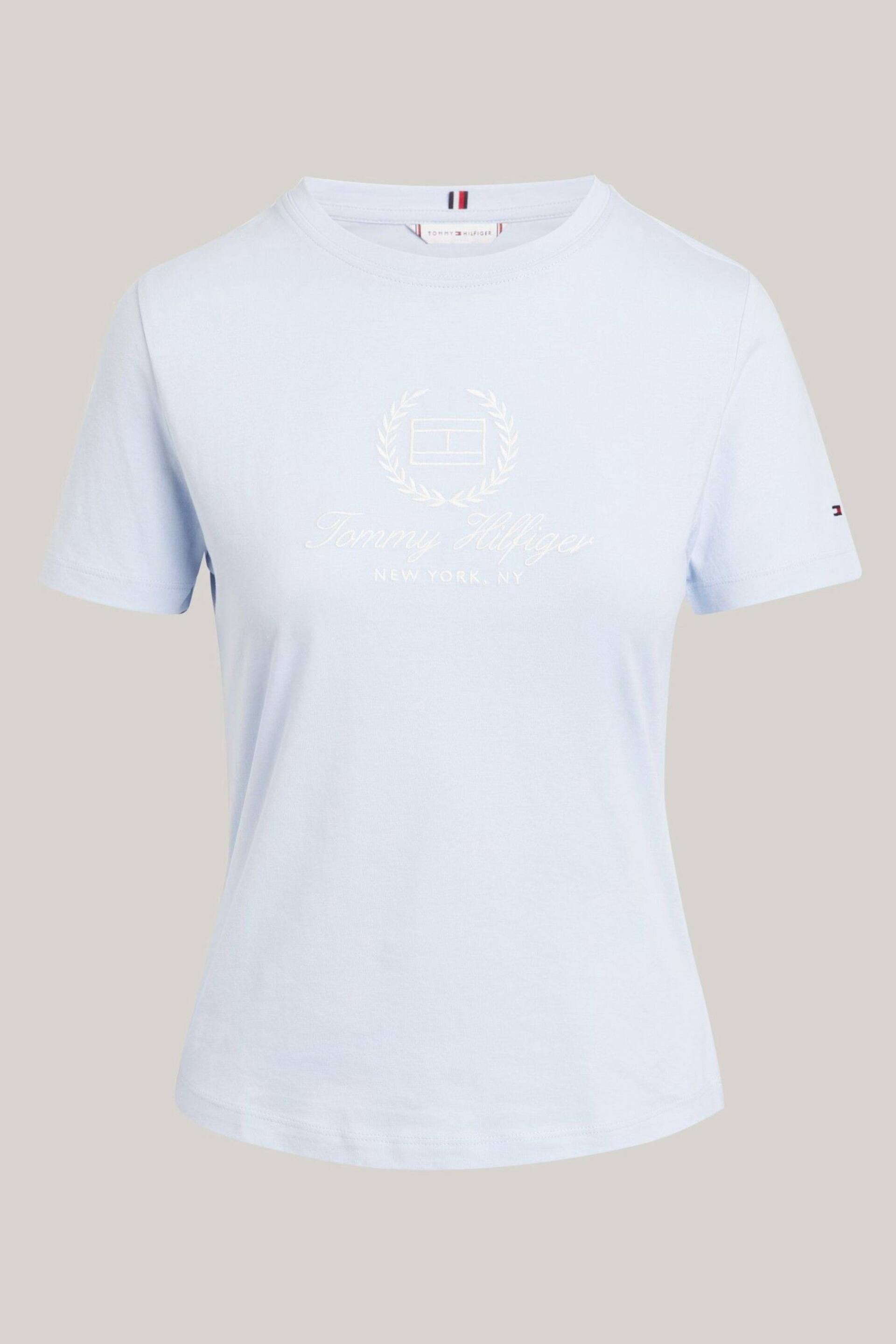 Tommy Hilfiger Crest Logo T-Shirt - Image 5 of 5