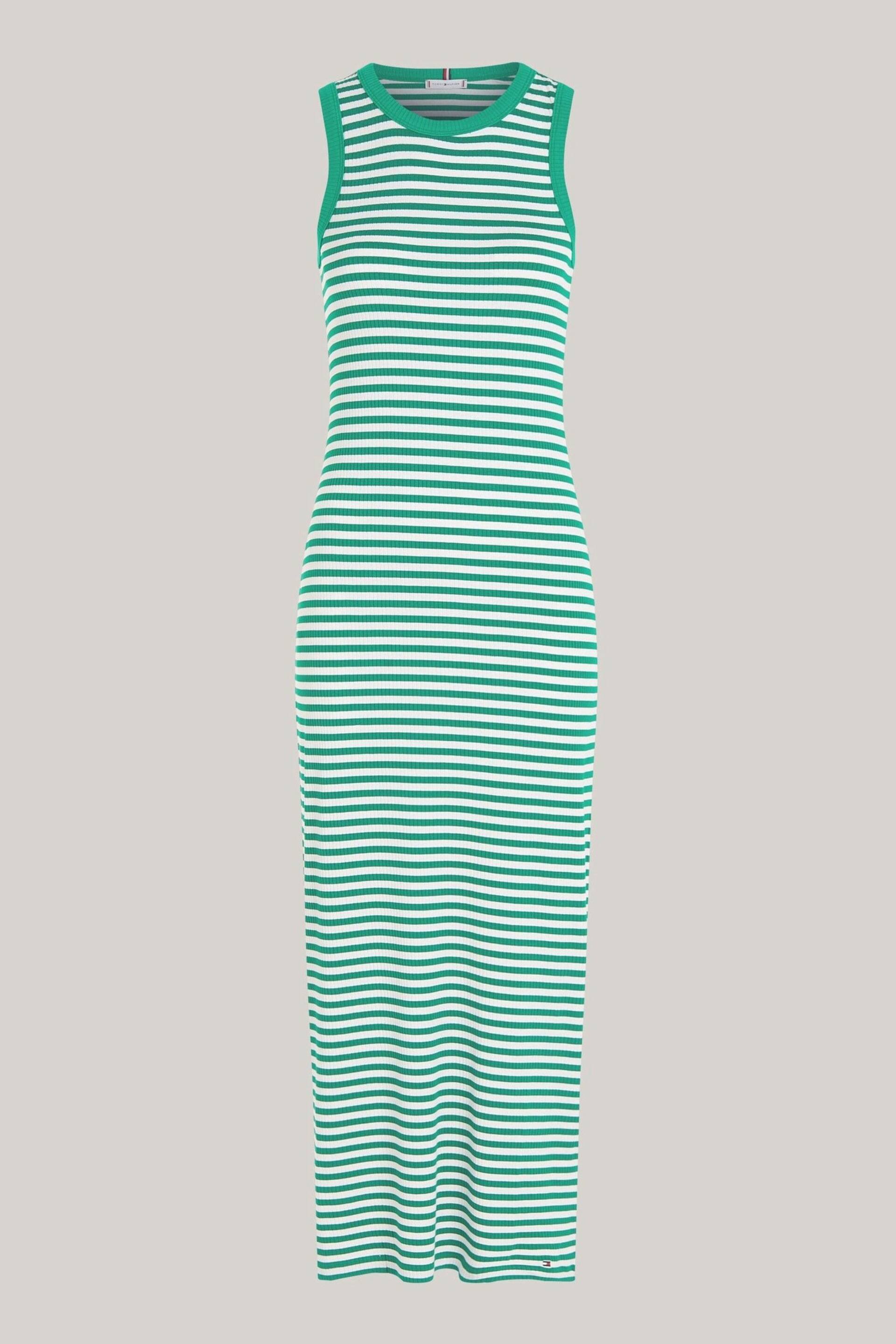 Tommy Hilfiger Slim Stretch White Midi Dress - Image 5 of 5