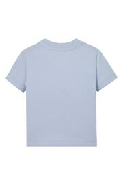 Tommy Hilfiger Baby Blue Gingham Flag T-Shirt - Image 2 of 3