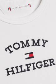 Tommy Hilfiger Baby Logo White Bodysuit - Image 3 of 3
