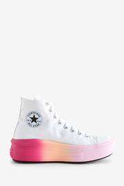 Converse White Ombre Move Platform Youth Trainers - Image 1 of 9