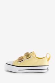 Converse Yellow Lemon Infant 2V Trainers - Image 2 of 9
