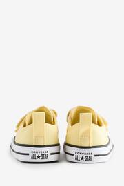 Converse Yellow Lemon Infant 2V Trainers - Image 4 of 9