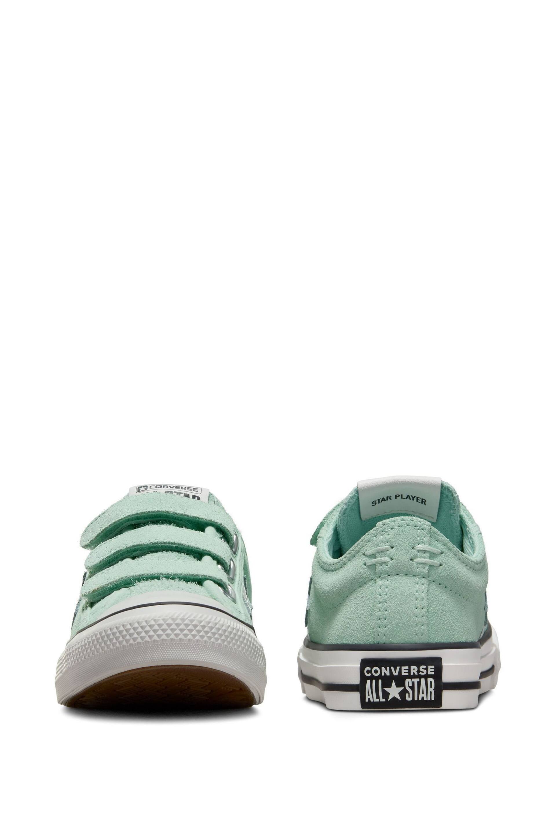 Converse Green Junior Star Player 76 3V Trainers - Image 2 of 9
