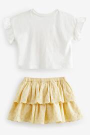 Lemon Yellow Skirt & T-Shirt Set (3mths-7yrs) - Image 6 of 7