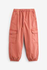 Rust Brown Parachute Cargo Cuffed Trousers (3-16yrs) - Image 6 of 8