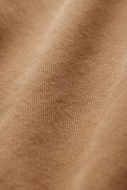 Rust Brown Denim Maxi Skirt - Image 6 of 6