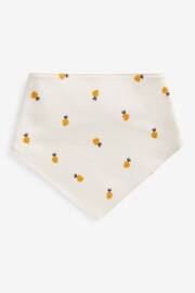 Green Palm Print Baby Bibs 3 Pack - Image 3 of 5