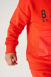 Baker by Ted Baker Red Nylon Sweatshirt and Short Set - Image 5 of 9
