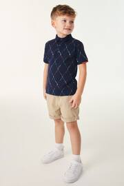 Baker by Ted Baker Printed Polo Shirt - Image 3 of 10