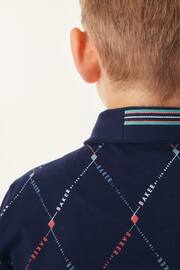 Baker by Ted Baker Printed Polo Shirt - Image 6 of 10