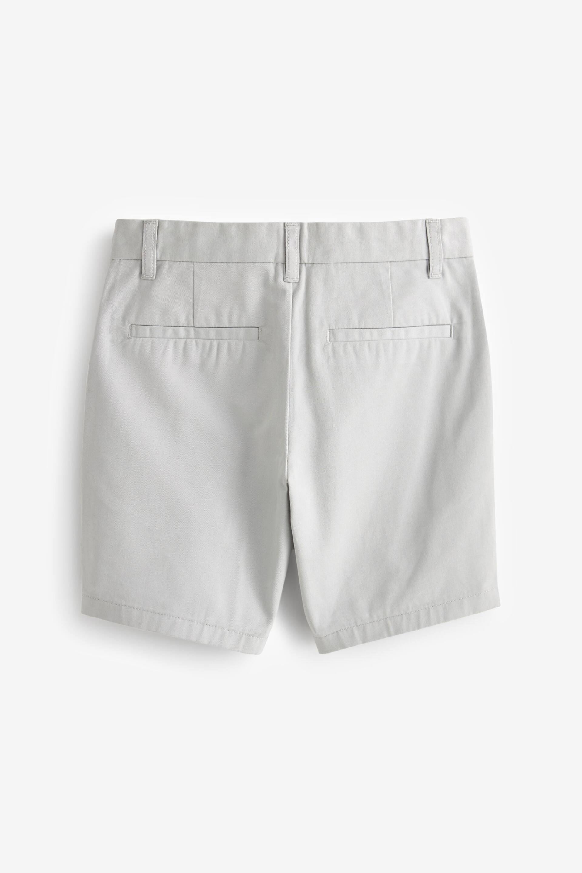 Light Grey Chino Shorts (3-16yrs) - Image 2 of 3