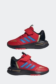 adidas Red Kids Marvel's Iron Man Racer Shoes - Image 5 of 9