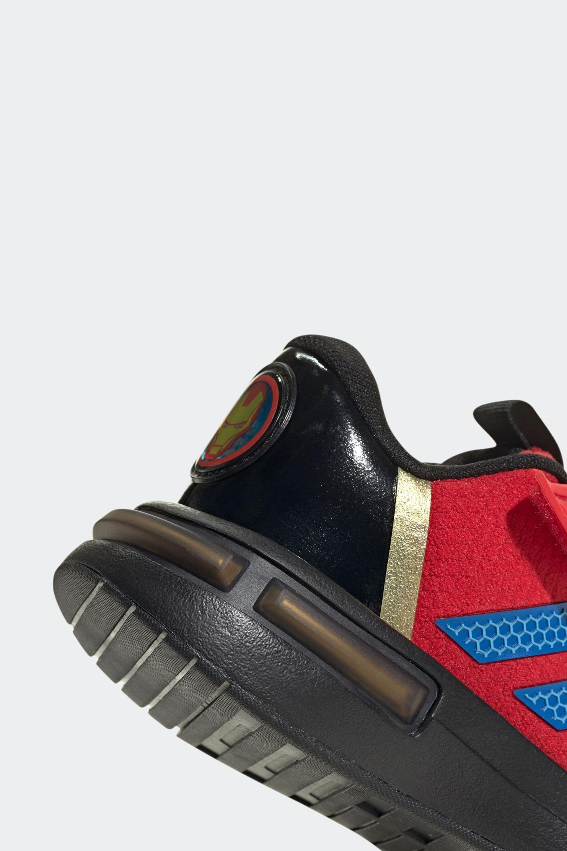 adidas Red Kids Marvel's Iron Man Racer Shoes - Image 9 of 9