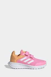 adidas Pink/Orange Kids Sportswear Tensaur Run Trainers - Image 1 of 8