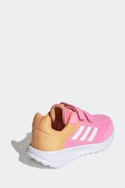 adidas Pink/Orange Kids Sportswear Tensaur Run Trainers - Image 4 of 8